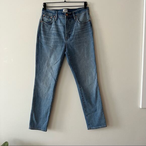 J. Crew Women's Straight Leg Jeans 29 Blue - Picture 3 of 11